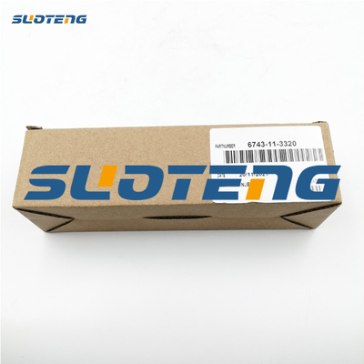 Εκσκαφέας pc300-7 εγχυτήρας 6743-11-3320 6743113320 καυσίμων diesel pc350-7 6D114