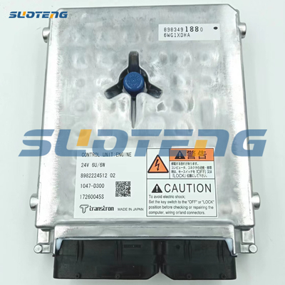 8982224512 6WG1 Ελεγκτής κινητήρα ECU για εξορυκτήρα DX700