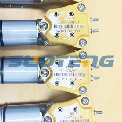 174-7526 1747526 Ενέκτη καυσίμου Ενέκτη κοινού σιδηροτροχίου για 3408 μέρη κινητήρα