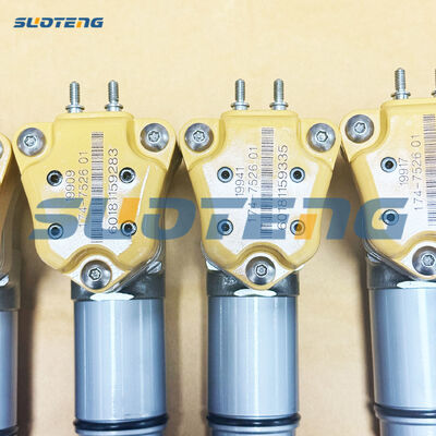 174-7526 1747526 Ενέκτη καυσίμου Ενέκτη κοινού σιδηροτροχίου για 3408 μέρη κινητήρα