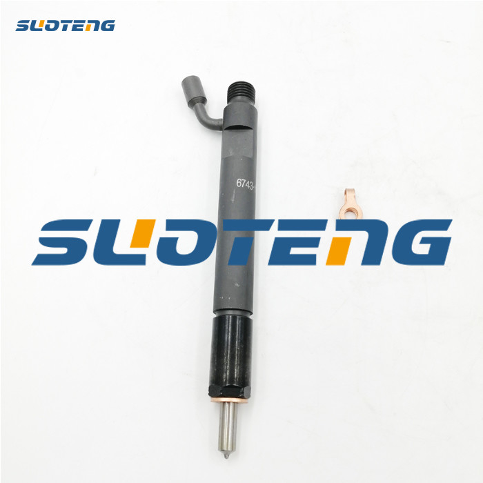 Εκσκαφέας pc300-7 εγχυτήρας 6743-11-3320 6743113320 καυσίμων diesel pc350-7 6D114